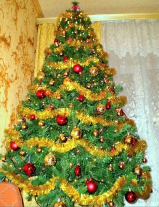 Ёлка искусственная 190 см .Ялинка штучна + игрушки.