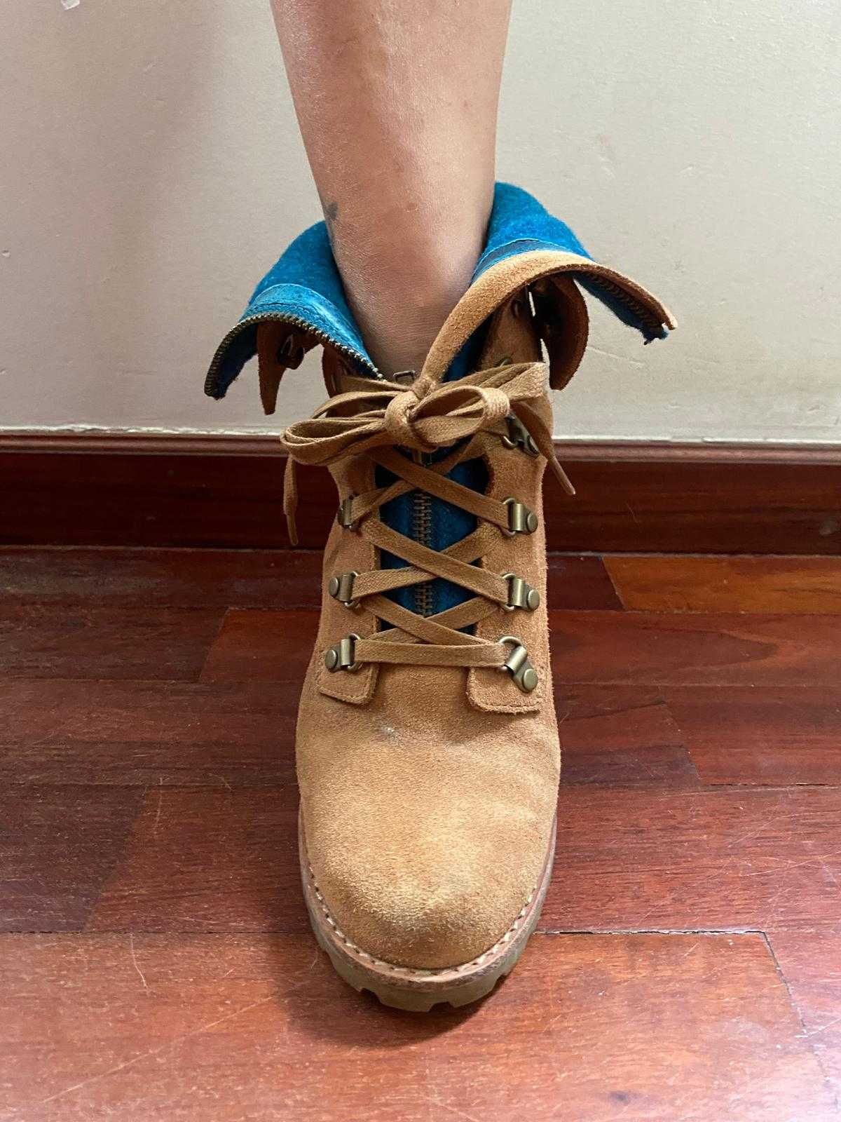 Botas UGG de salto alto