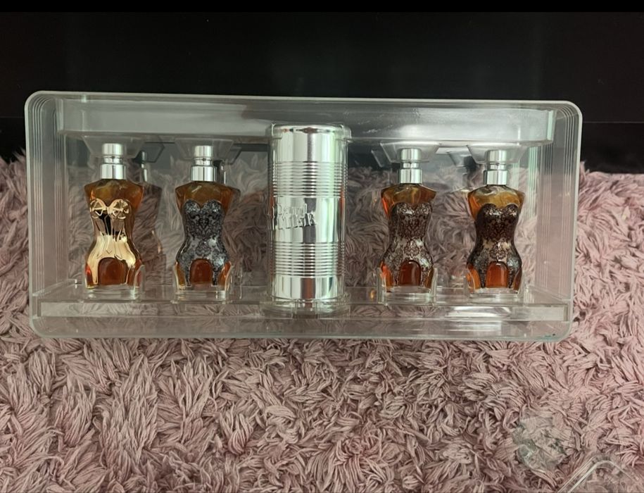 Вінтаж набір мініатбр парфумівJean Paul Gaultier La Parade des Corsets