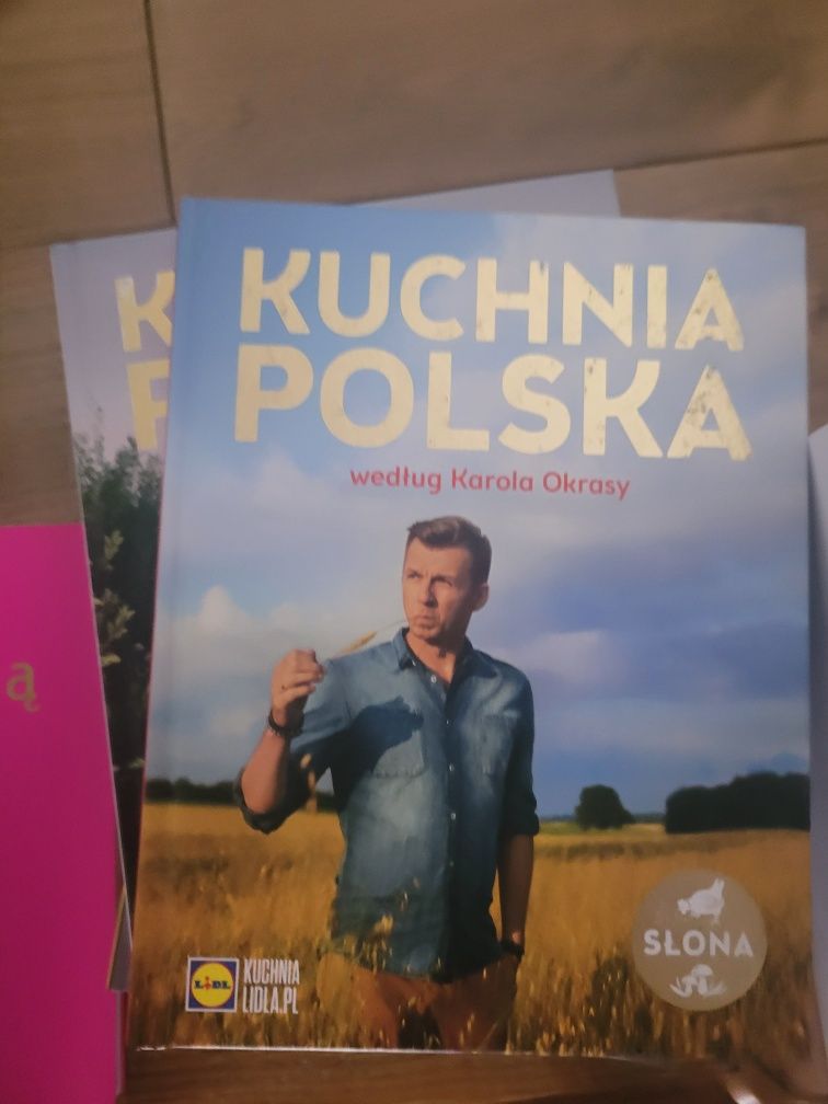 Książki kucharskie kuchania Lidla dania przepisy