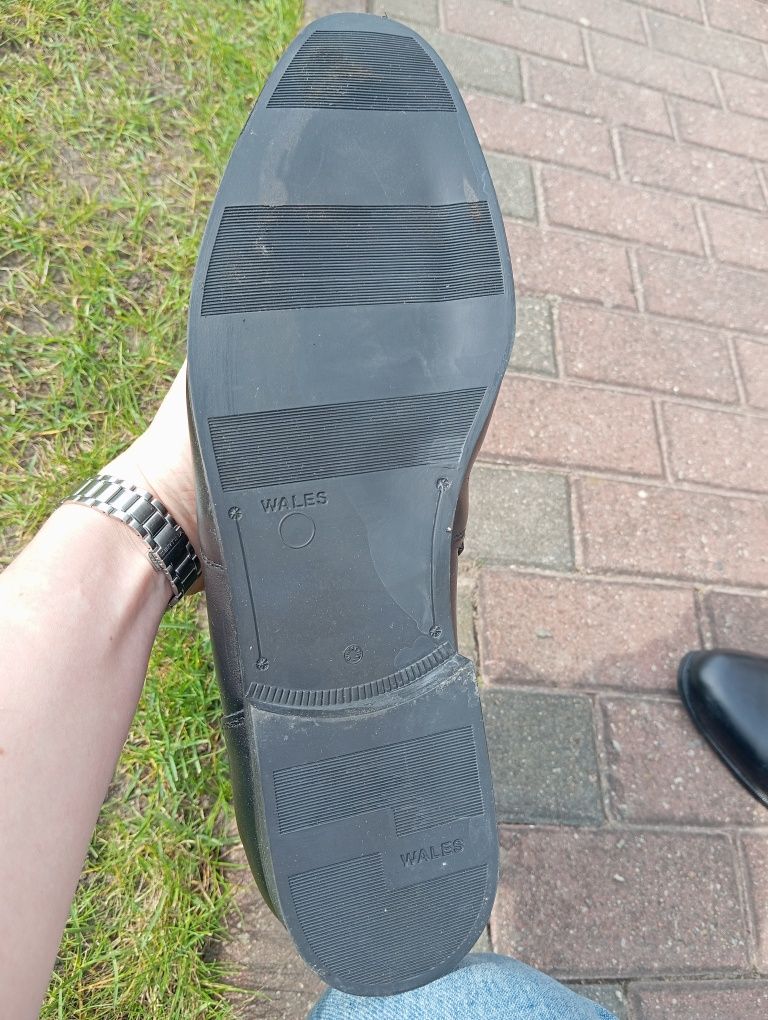 Zimowe buty skórzane R. 30.5 wojskowe
