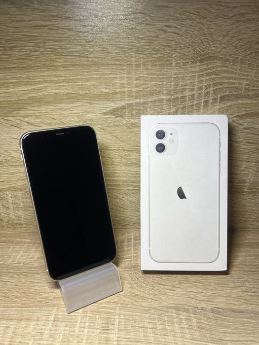 iPhone 11 64GB Biały + pudełko + akcesoria