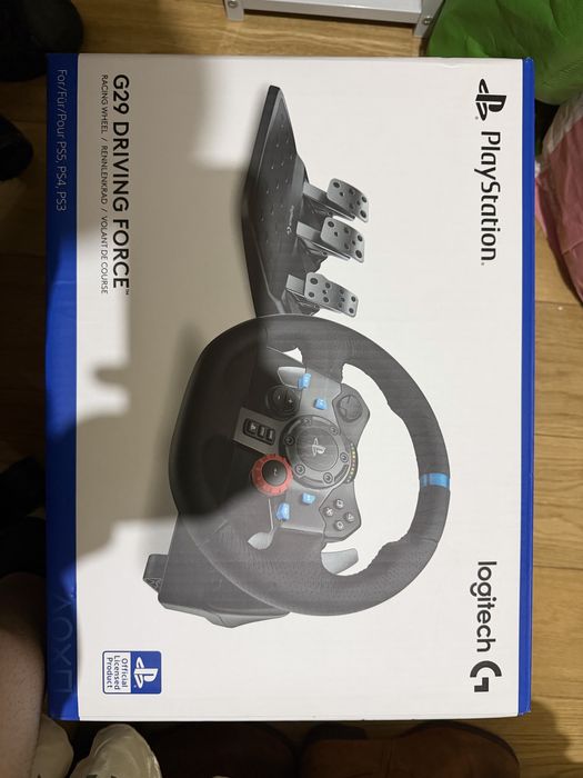 Logitech G29 Driving Force – Realismo e Performance de Corrida!