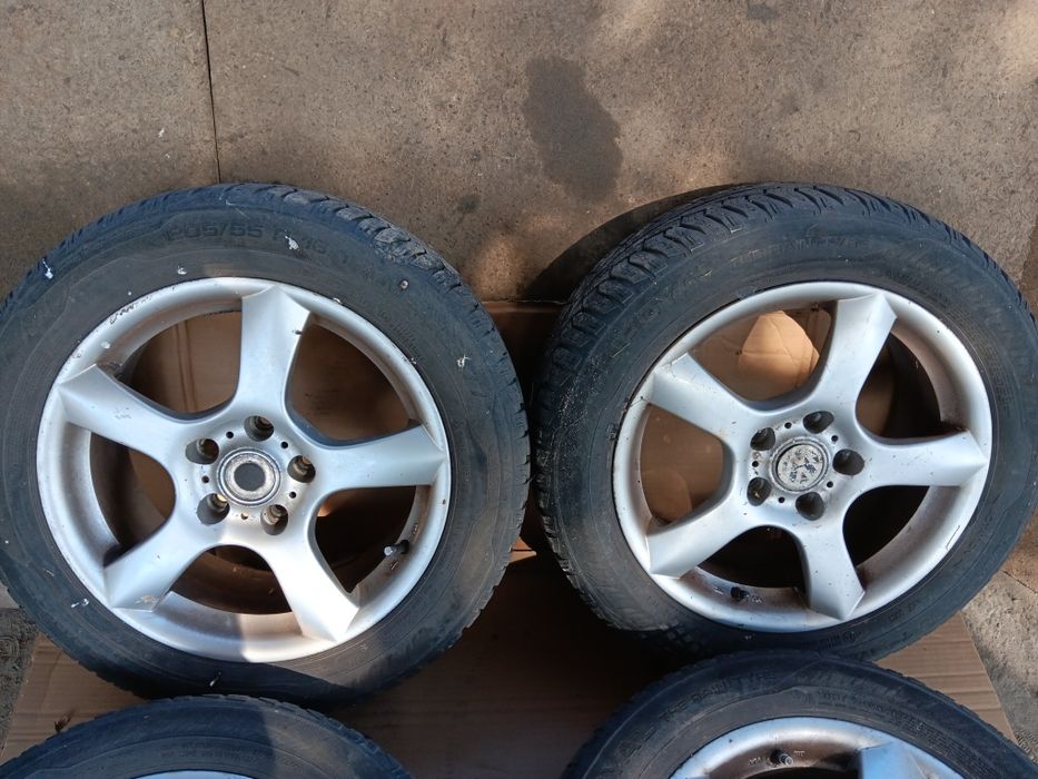 Vw volkswagen Passat b6 koła felgi alufelgi 5x112 opony 205/55R16