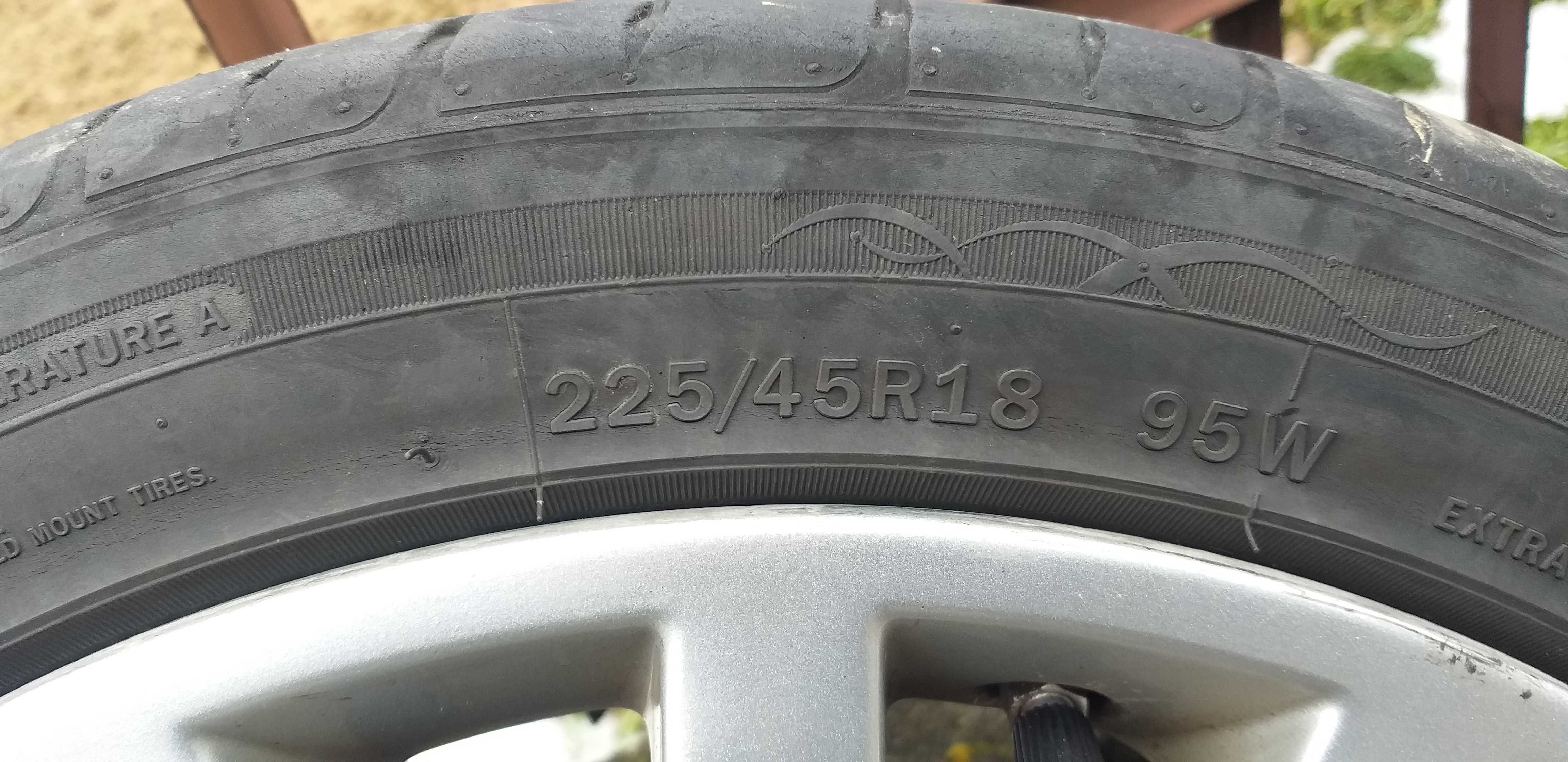 Alufelgi 18 " 225/45 R 18 95 W