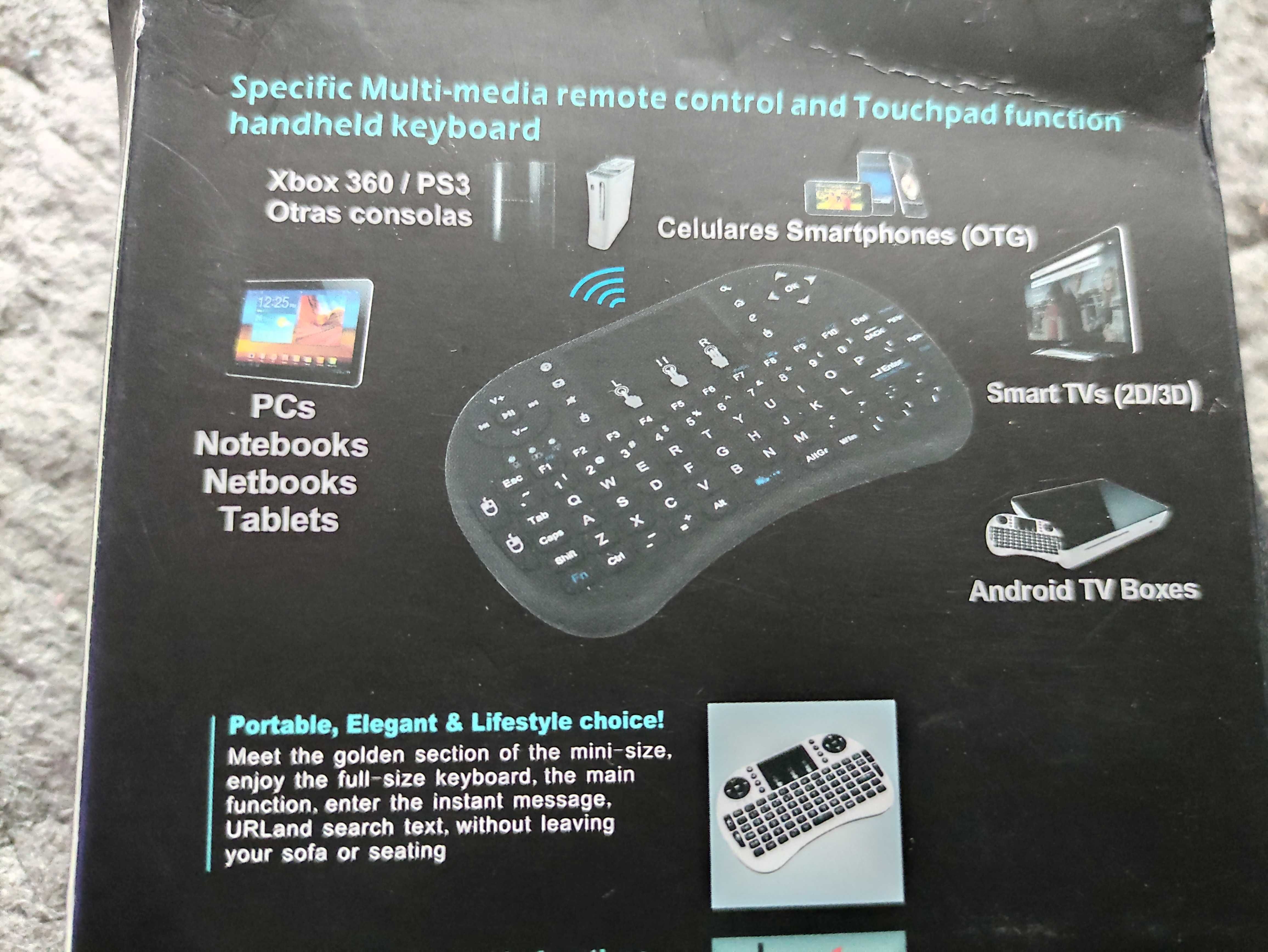 Мини-клавиатура KEYBOARD MWK08/i8Rii (беспроводная)