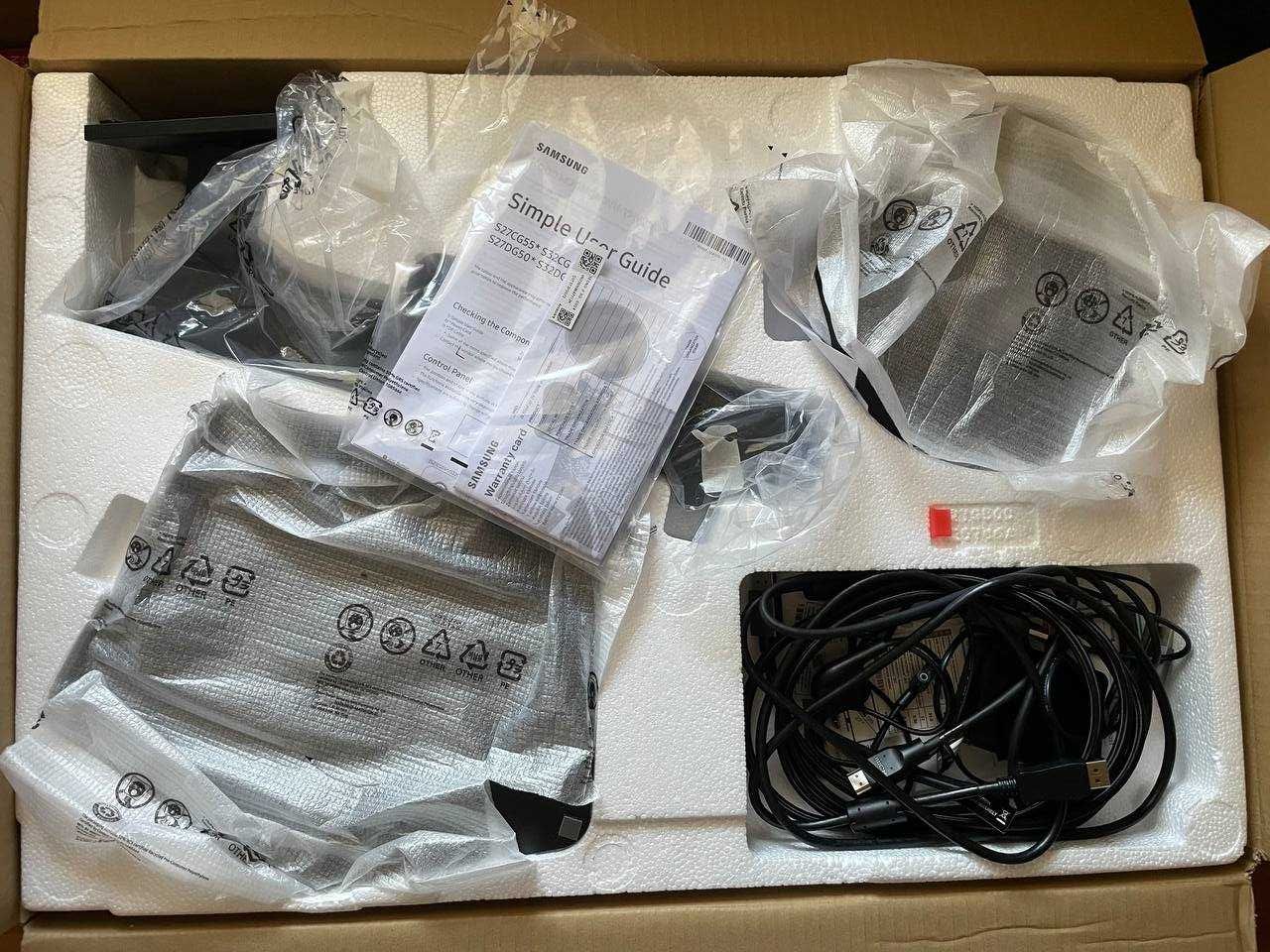Монітор ігровий Samsung 27` Odyssey G5 180 Hz | Прямий