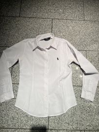 Ralph Lauren biała koszula damska slim rozmiar 36