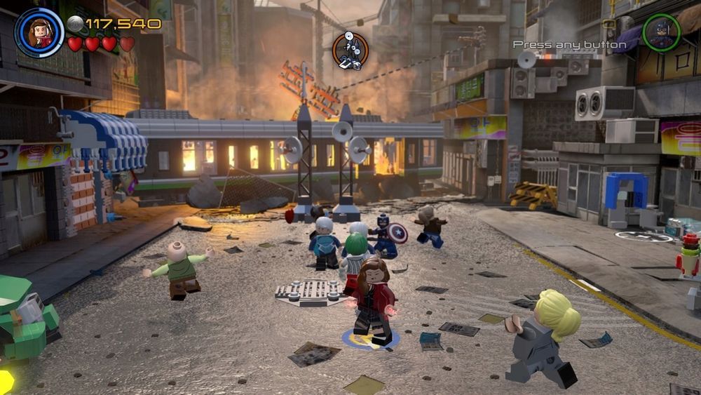 PS4 Lego Marvel Avengers Nowa Po Polsku