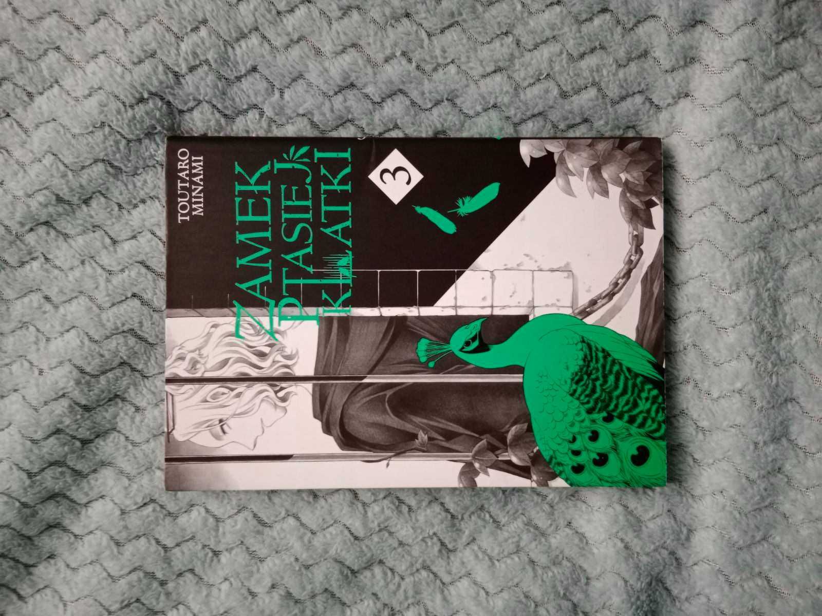 Manga, 4 tomy, Zamek ptasiek klatki tomy 1, 2, 3 i 4