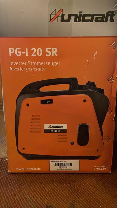 Інверторний генератор Unicraft PG-I 20 SR  Німеччина