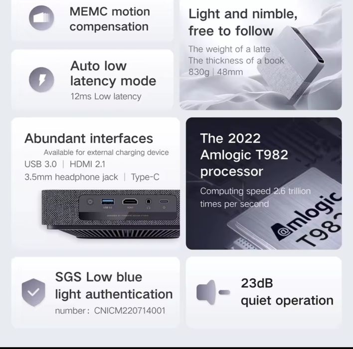 Formovie s5 проектор