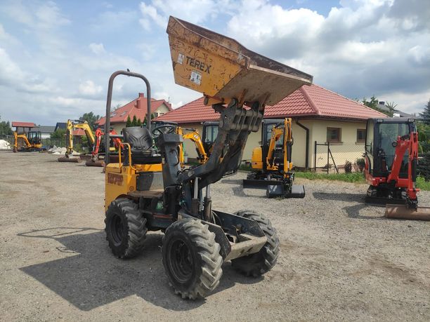 JCB JCB 3 STH 2019r rewers 800mth 3 tony  Terex HD 1000 wysoki wysyp 2005 r silnik kubota