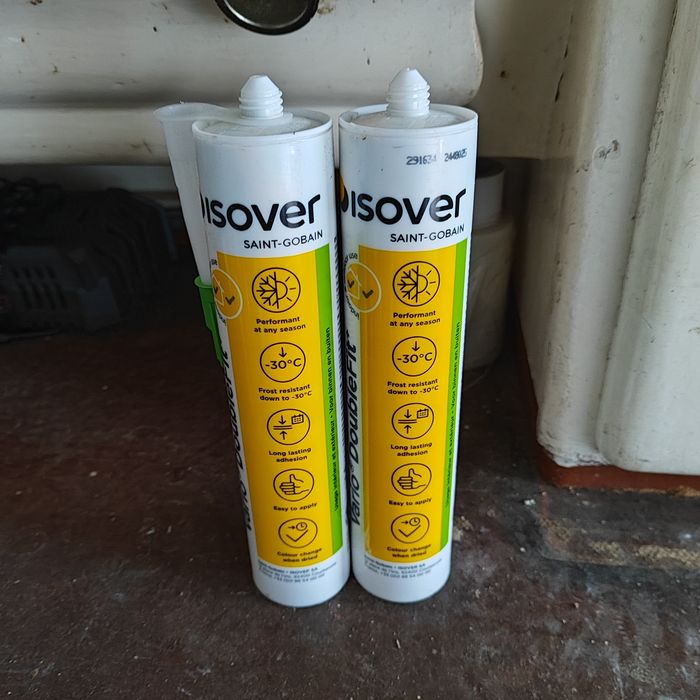 Klej silikon do folii paroizolacyjnej 2 sztuki