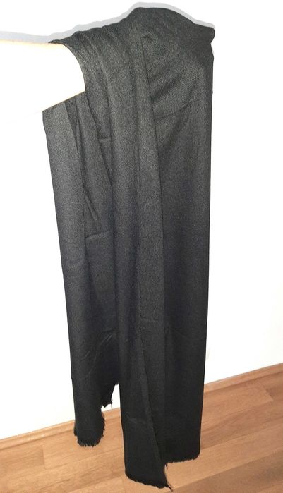 czarny szal chusta na prezent