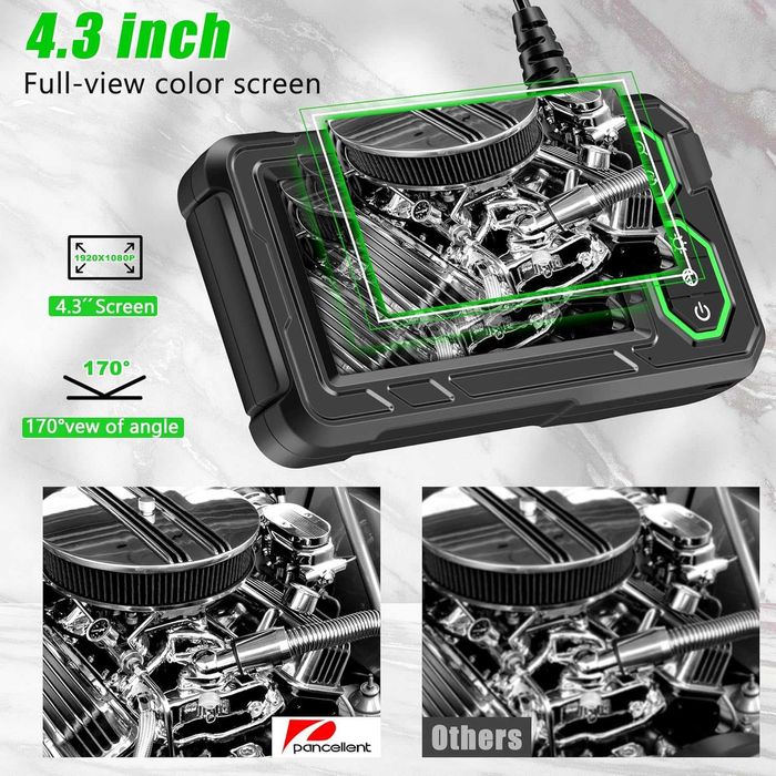 Pancellent Kamera inspekcyjna, endoskop, kanalizacyjna wodoszczelna