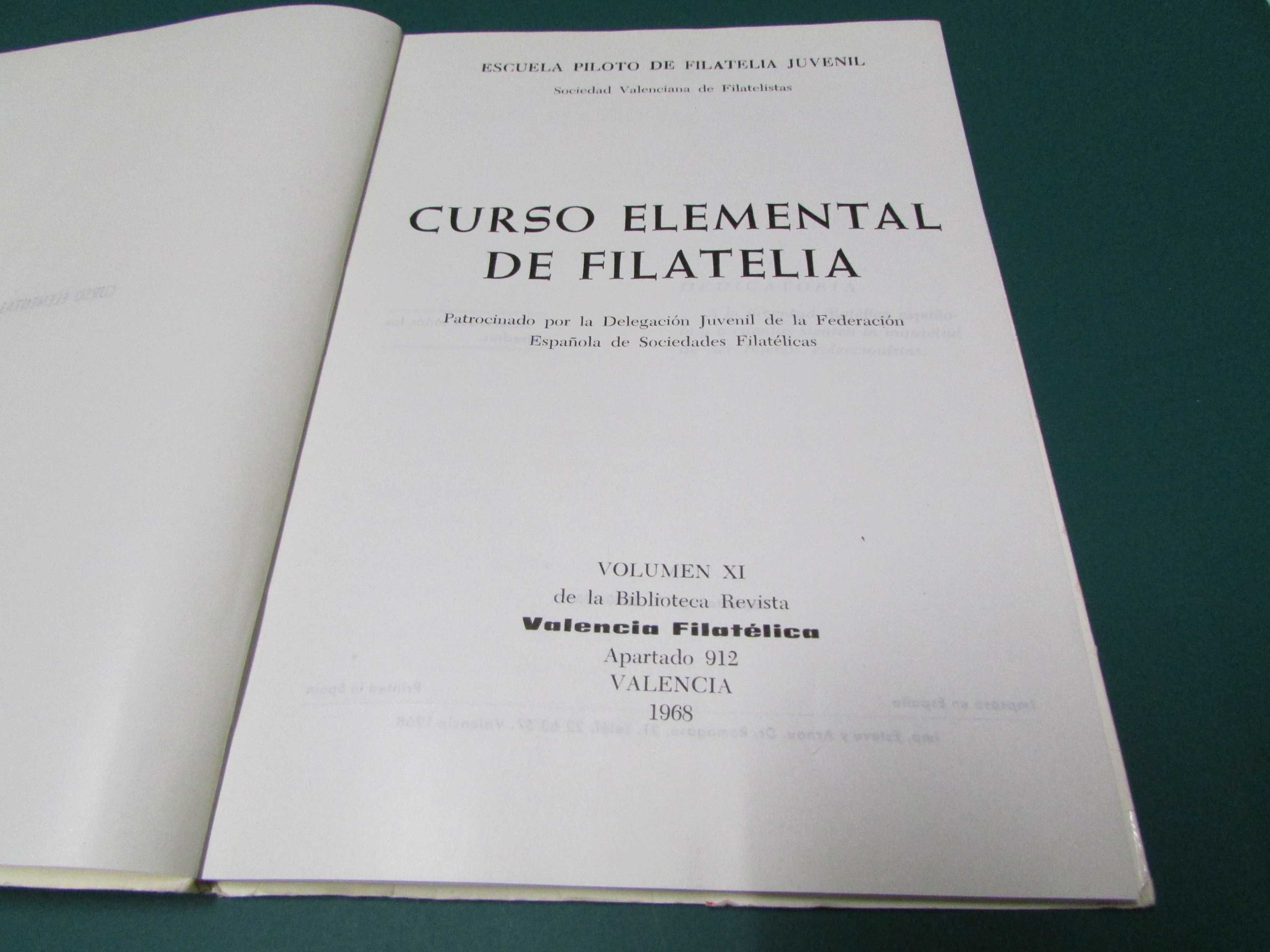 Filatelia (literatura): Curso Elemental de Filatelia (ed.1968)