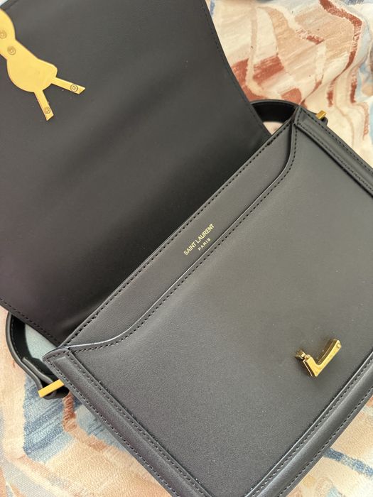 Сумка в стилі YSL Yves Saint Laurent Solferino Black