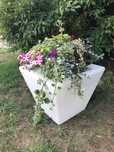 Lampa ogrodowa donica Linea Light Maya Made in Italy Outdoor Lighting