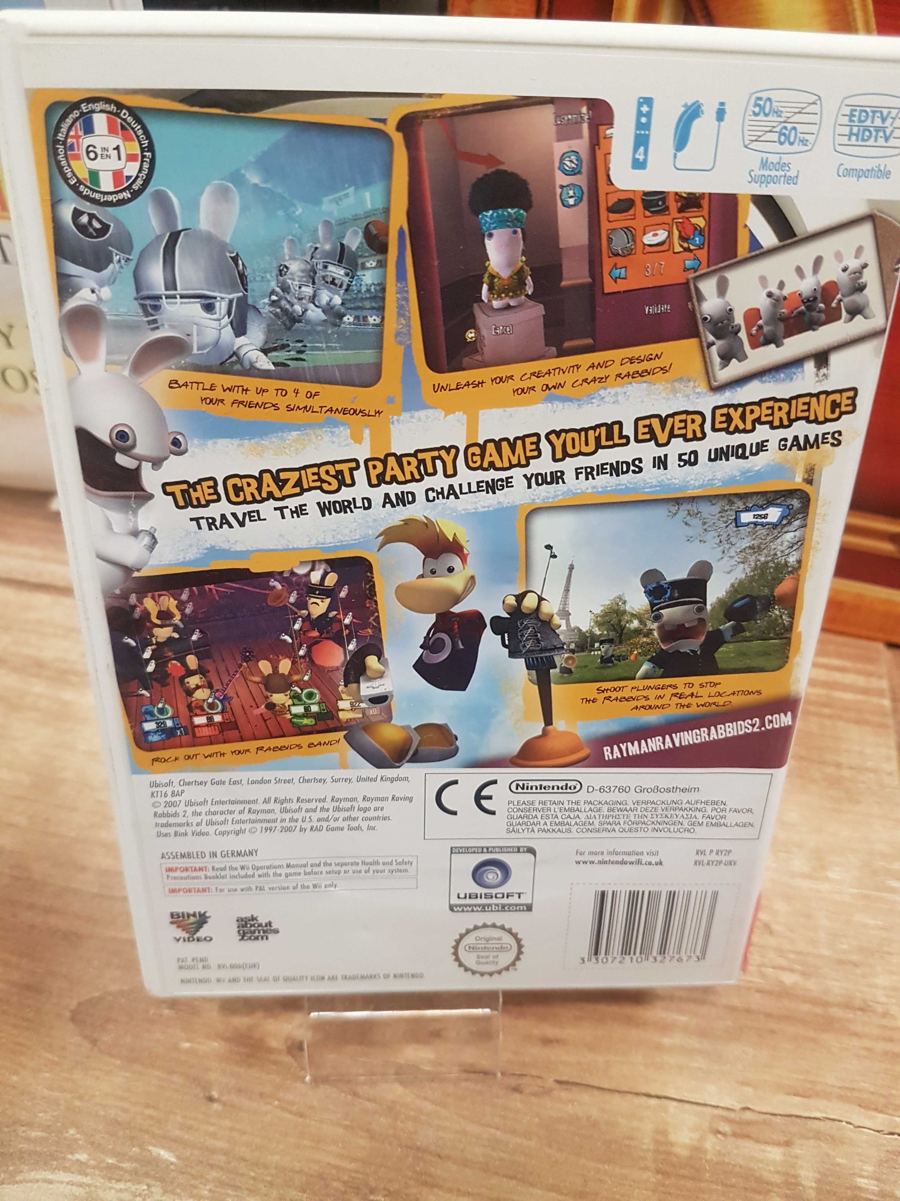 Rayman Raving Rabbids 2 Wii, Wysyłka Wymiana