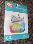 Balon urodzinowy happy 60cm