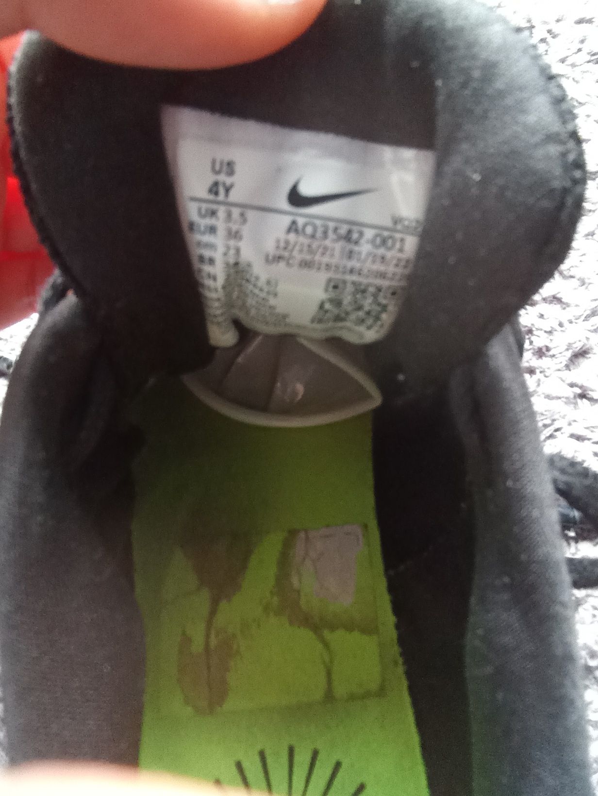 Czarne buty Nike star runner