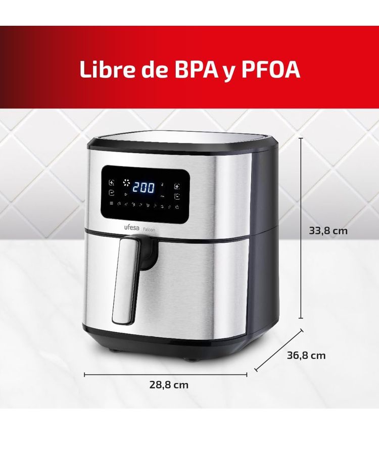 Fritadeira de ar quente