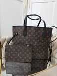 Torebka Louis Vuitton shoperka brązowa