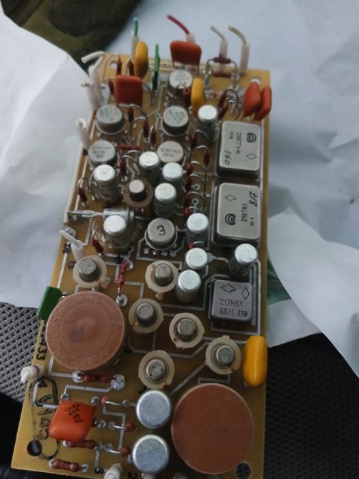 Радиодетали ссср на платах.