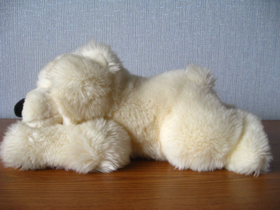 мягкая игрушка белый медвежонок
