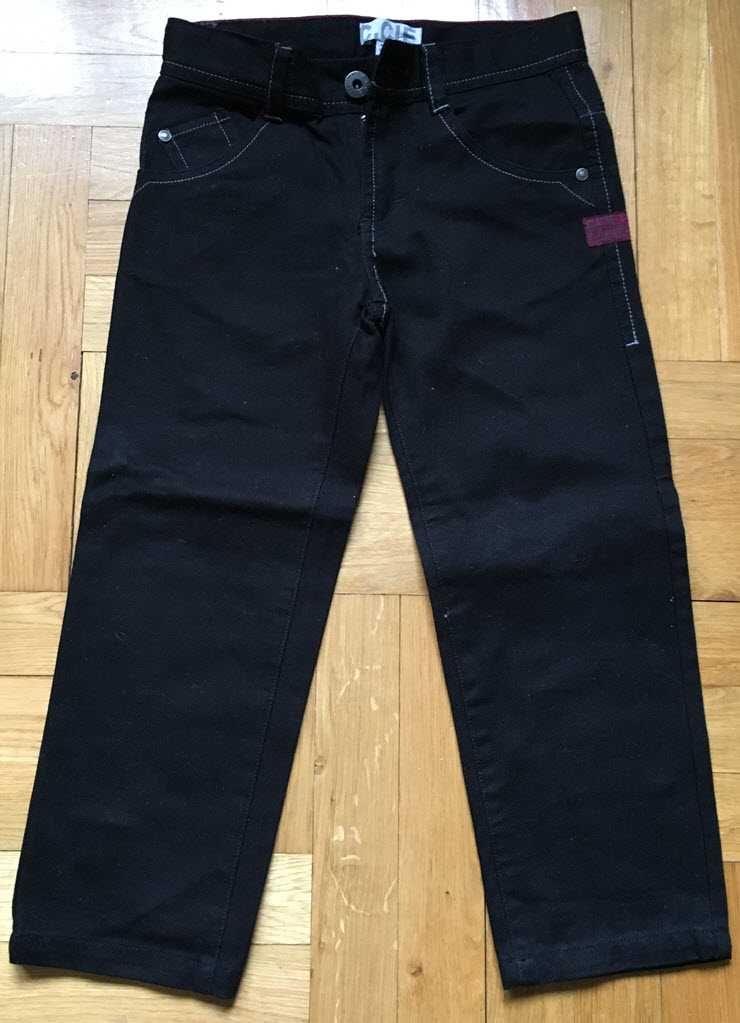 Spodnie (jeansy - czarne) – Confetti – 98 cm (2/3 l)