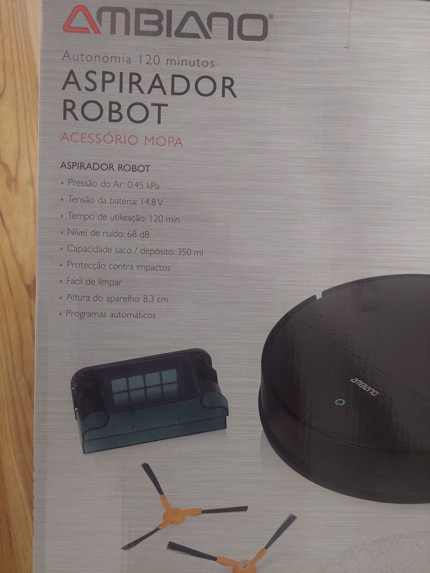 Robô Aspirador com pouco uso