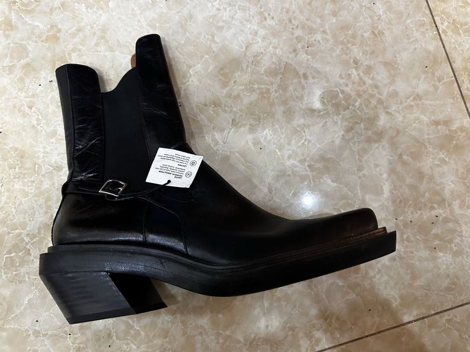 Чоботи Zara шкіряні