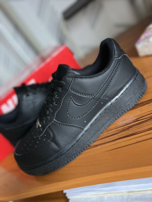 Nike air force 1 full black 42 розмір 26,5 см