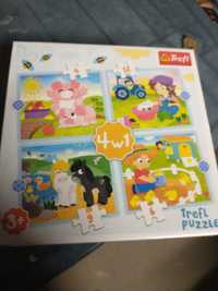 Nowe puzzle  trefl 4w 1