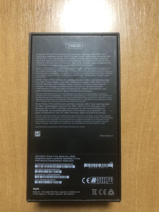 Iphone 11pro на 256 г