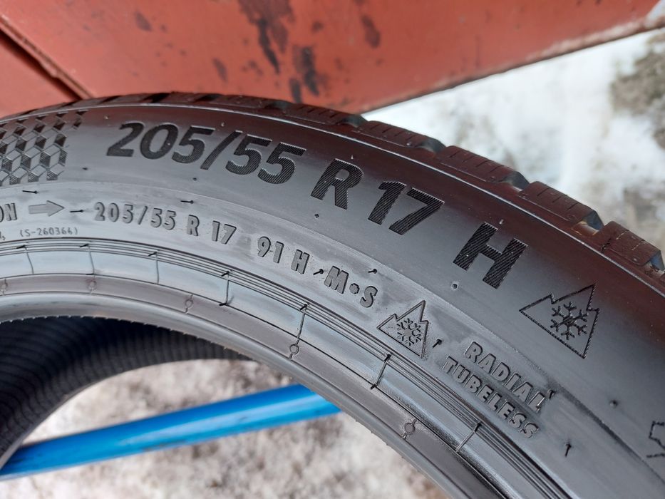205/55/17 R17 Continental WinterContact TS870P  2шт зима шини