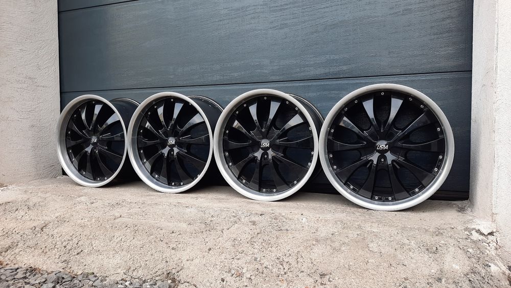 4x Alufelgi 9.5x19" Audi 5x112 US Alloys Indianapolis