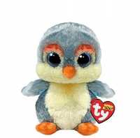 Beanie Boos Fisher - Szary Pingwin 15cm, Ty