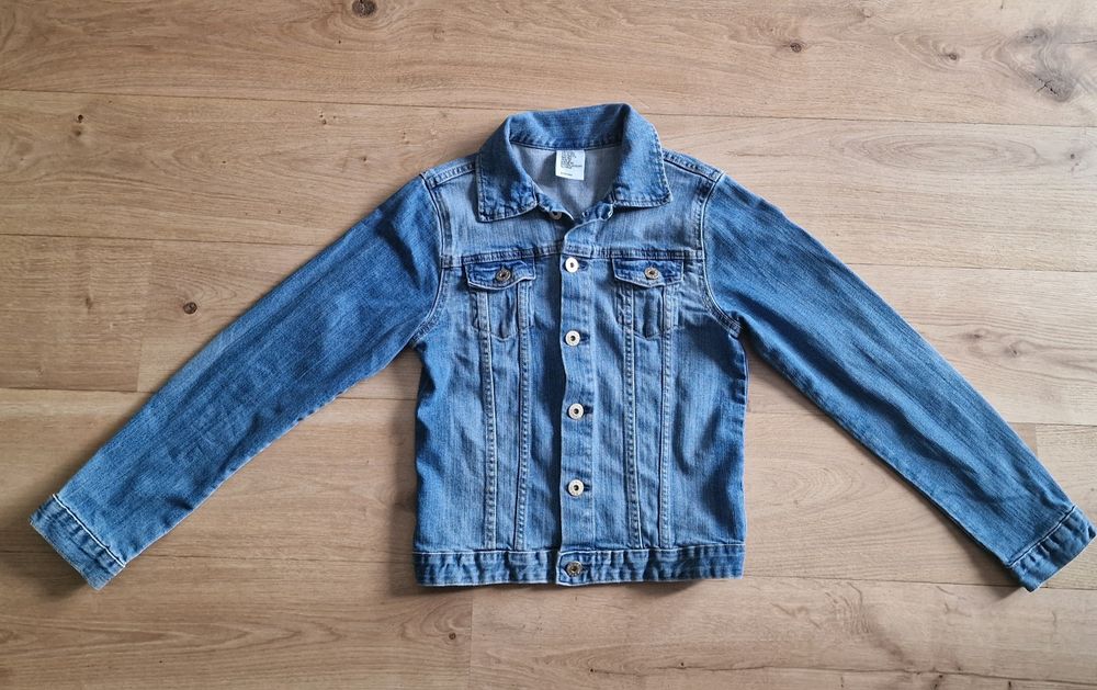 Kurtka dziewczęca jeansowa dżinsowe 152 H&M