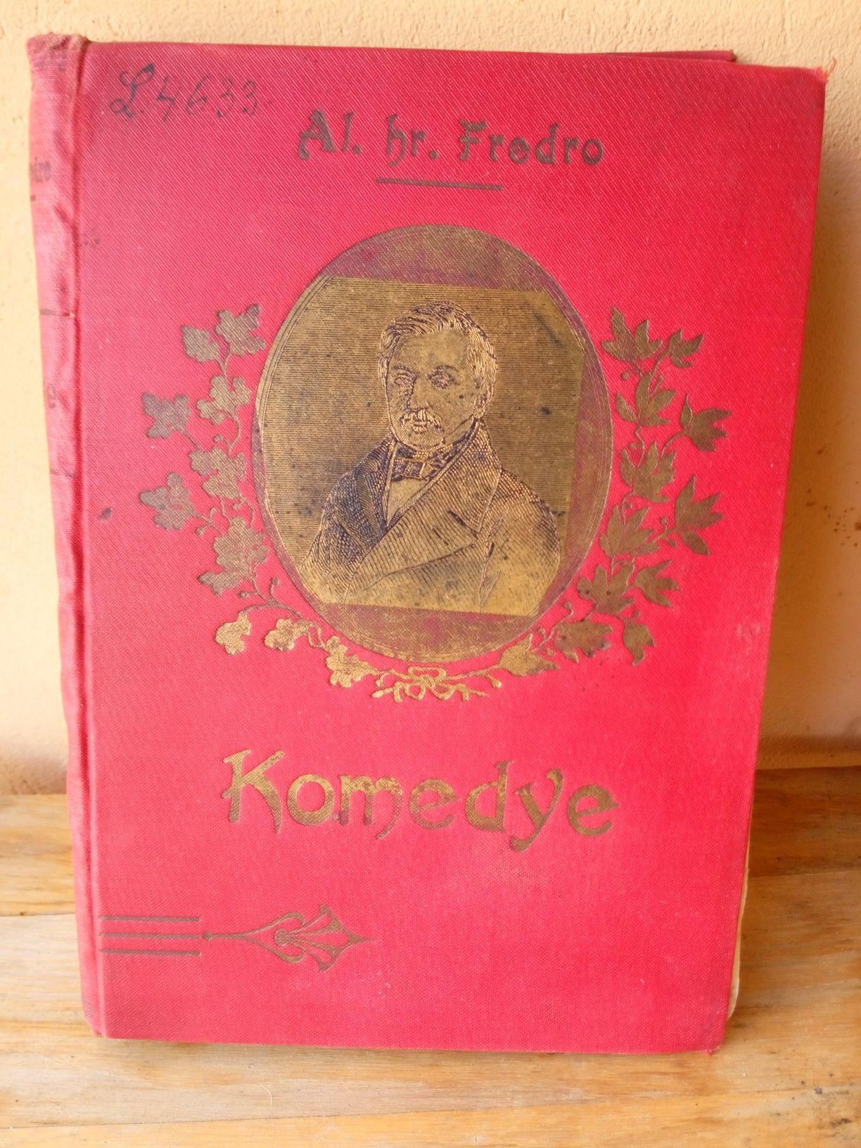 Książka z 1898 roku Fredro