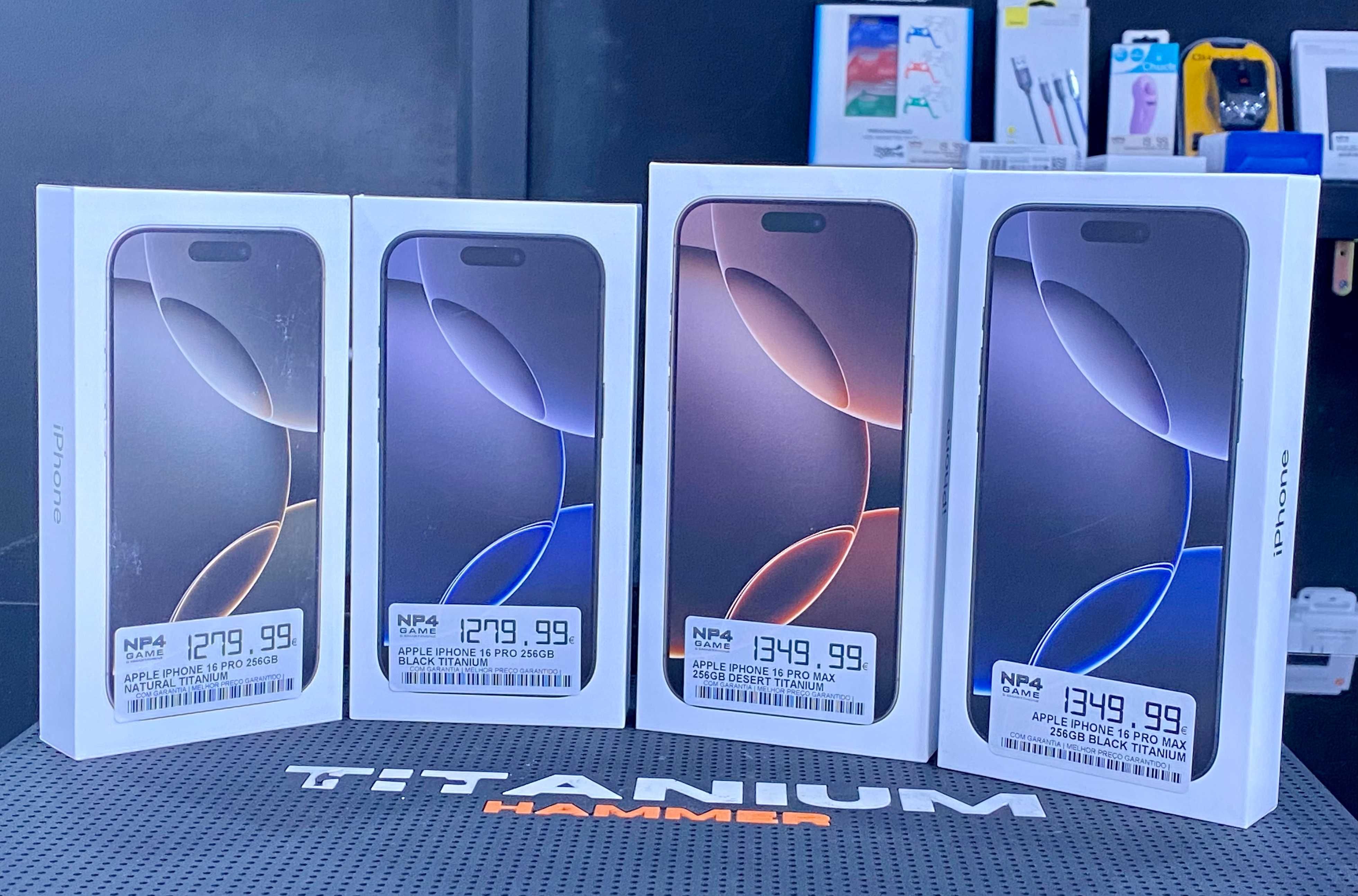 IPHONE 16, 16E, 16 PRO E 16 PRO MAX Disponível para entrega imediata!!
