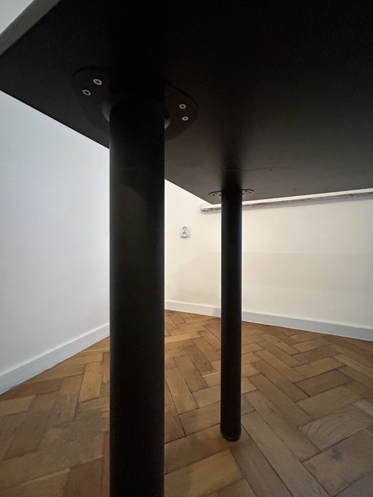 Czarne Biurko 120x60 stan bdb.
