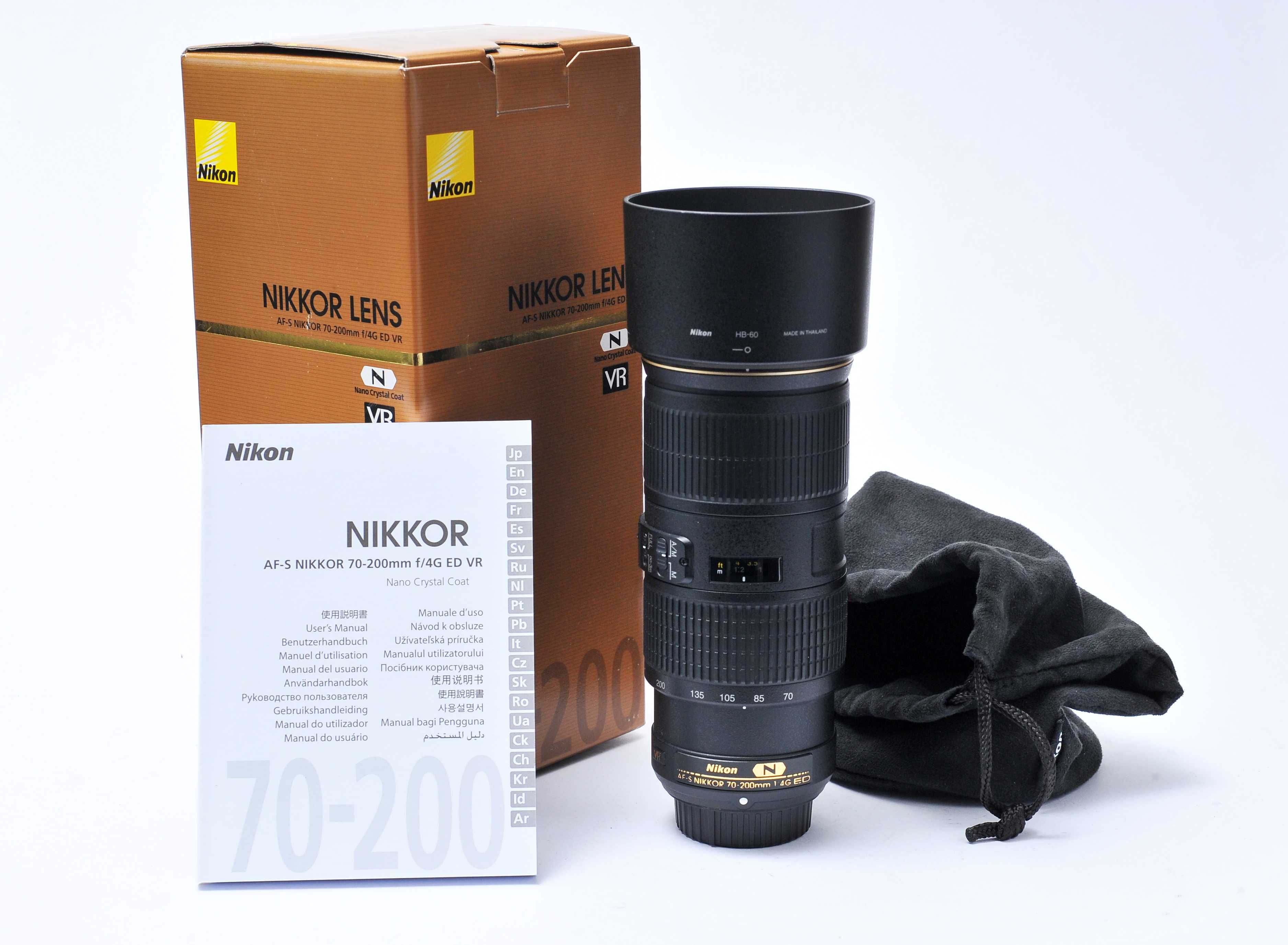 Nikon AFS  70-200mm f4 VR