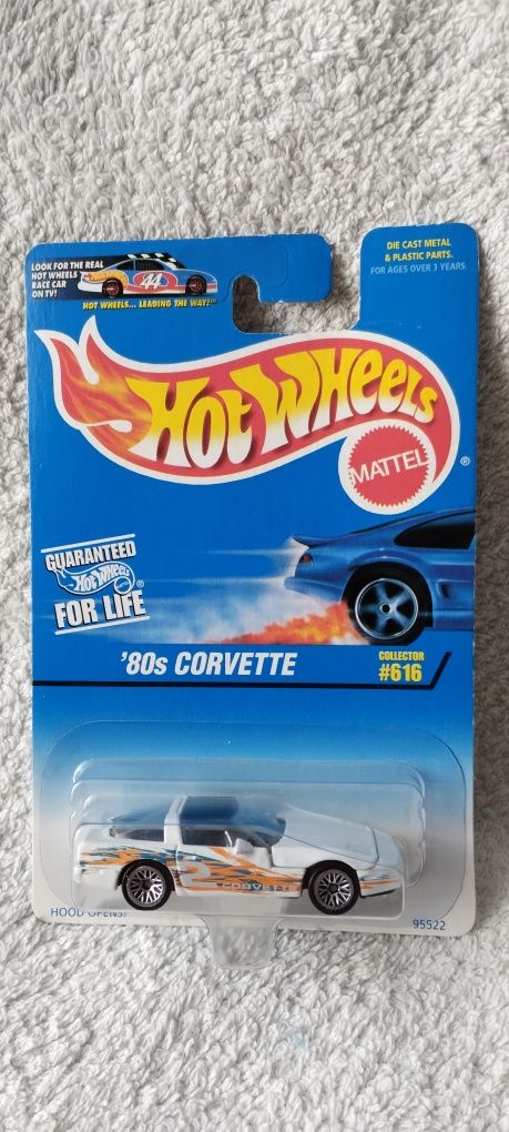 Hot wheels Corvette 80 s otwieraną maska przód z 1996 r