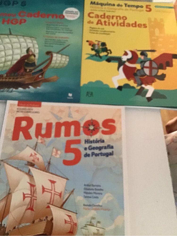 Livros escolares - 5 ano