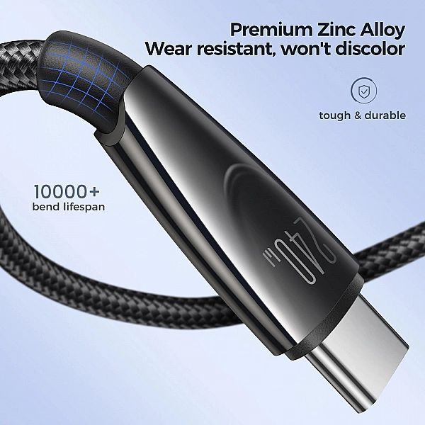 Kabel Joyroom Pioneer Series Sa31-cc5 Usb-c / Usb-c 240w 1.2m - czarny