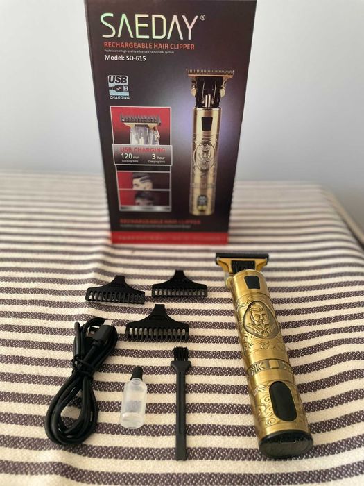 Máquina de Cortar Cabelo e Barba – Sem Fios | NOVA