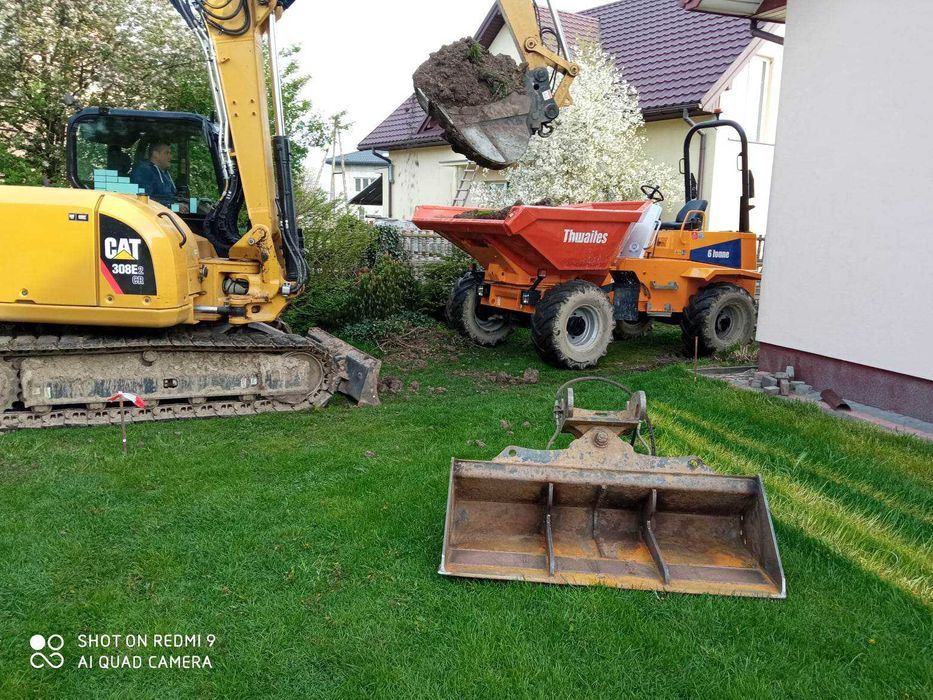 wynajem wynajmę wozidło budowlane obrotowe  4x4 6 ton ładowności