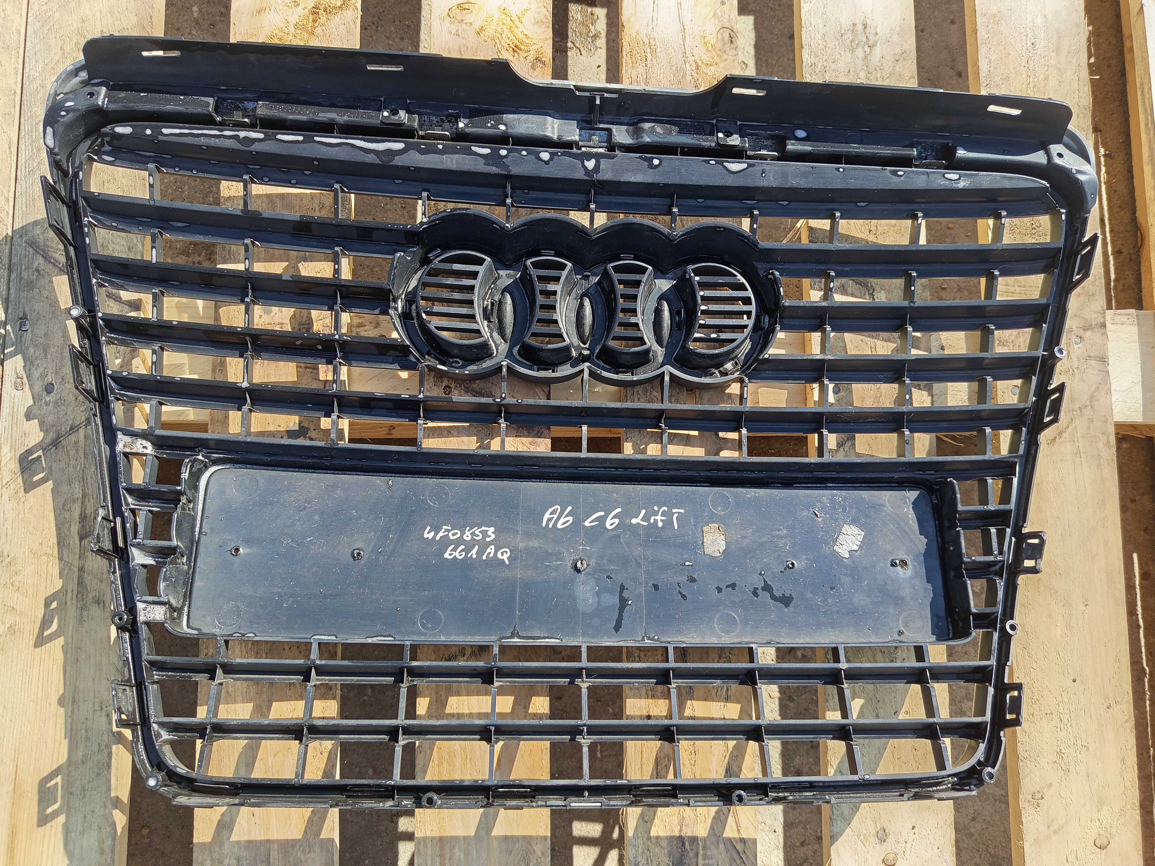 Gril Atrapa Chłodnic AUDI A6 C6 Lift 4F0.853.661AQ